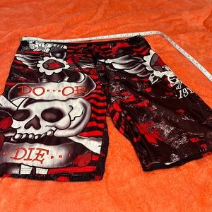 Ed hardy swim trunks